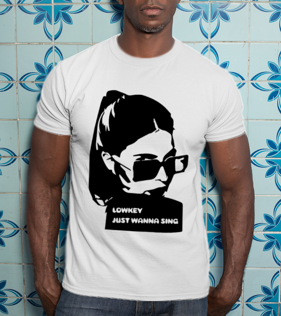 Lowkey Just Wanna Sing X Sophie Rey Sunglasses Girl T-Shirt
