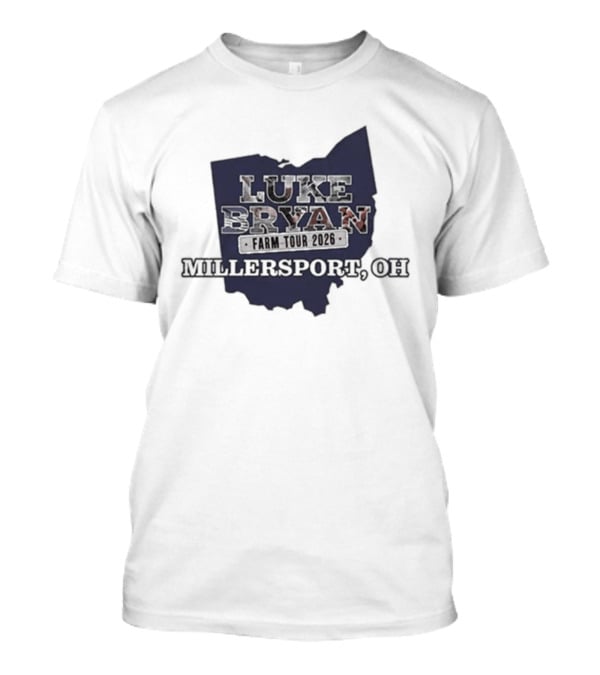 Luke Bryan September 18 2026 Millersport Ohio Event T-Shirt