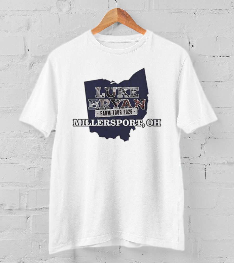 Luke Bryan September 18 2026 Millersport Ohio Event T-Shirt