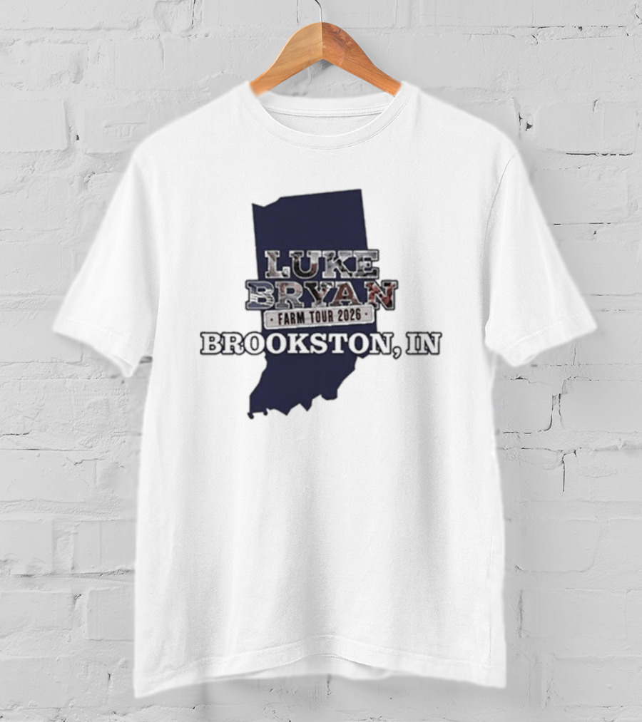 Luke Bryan September 19 2026 Brookston Indiana Event T-Shirt