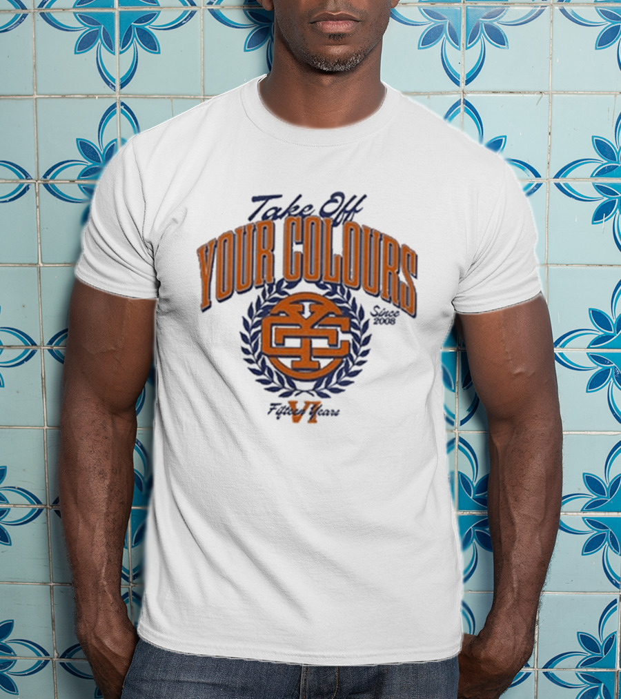 You Me At Six Take Off Your Colours 15 Years 2008 YMAS 15th Anniversary T-Shirt