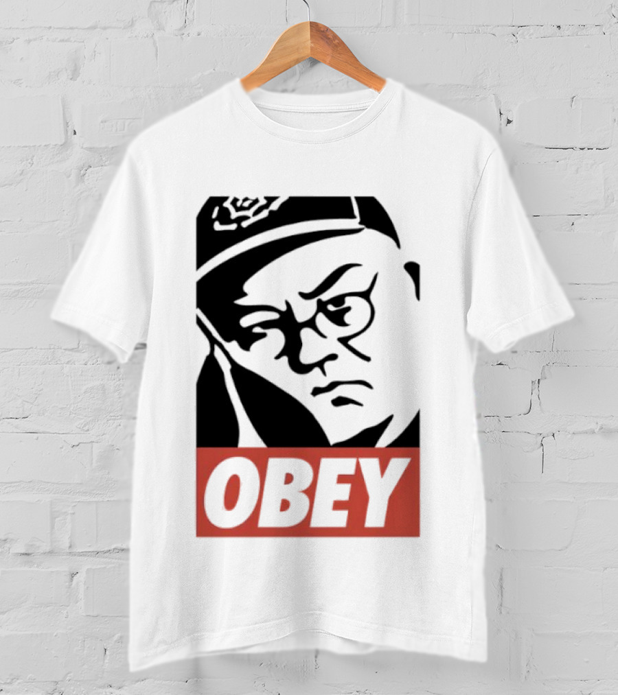 Obey Giant Face Shepard Fairey Street T-Shirt
