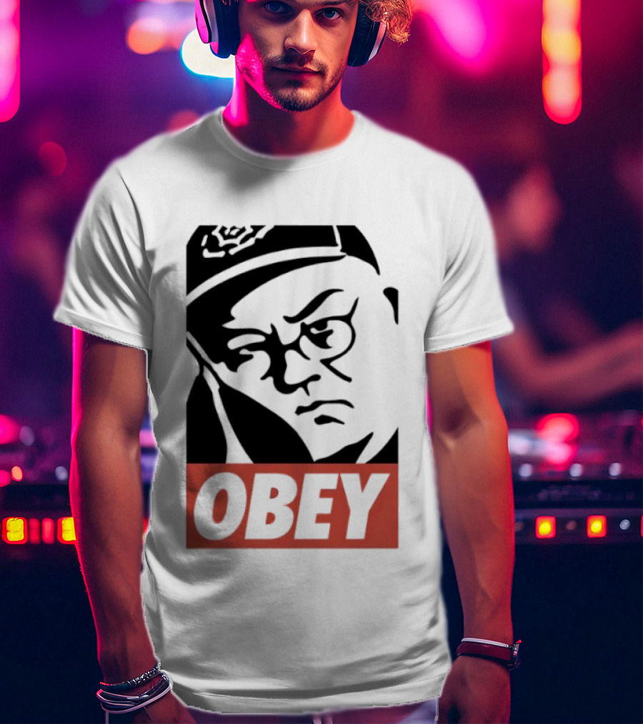 Obey Giant Face Shepard Fairey Street T-Shirt