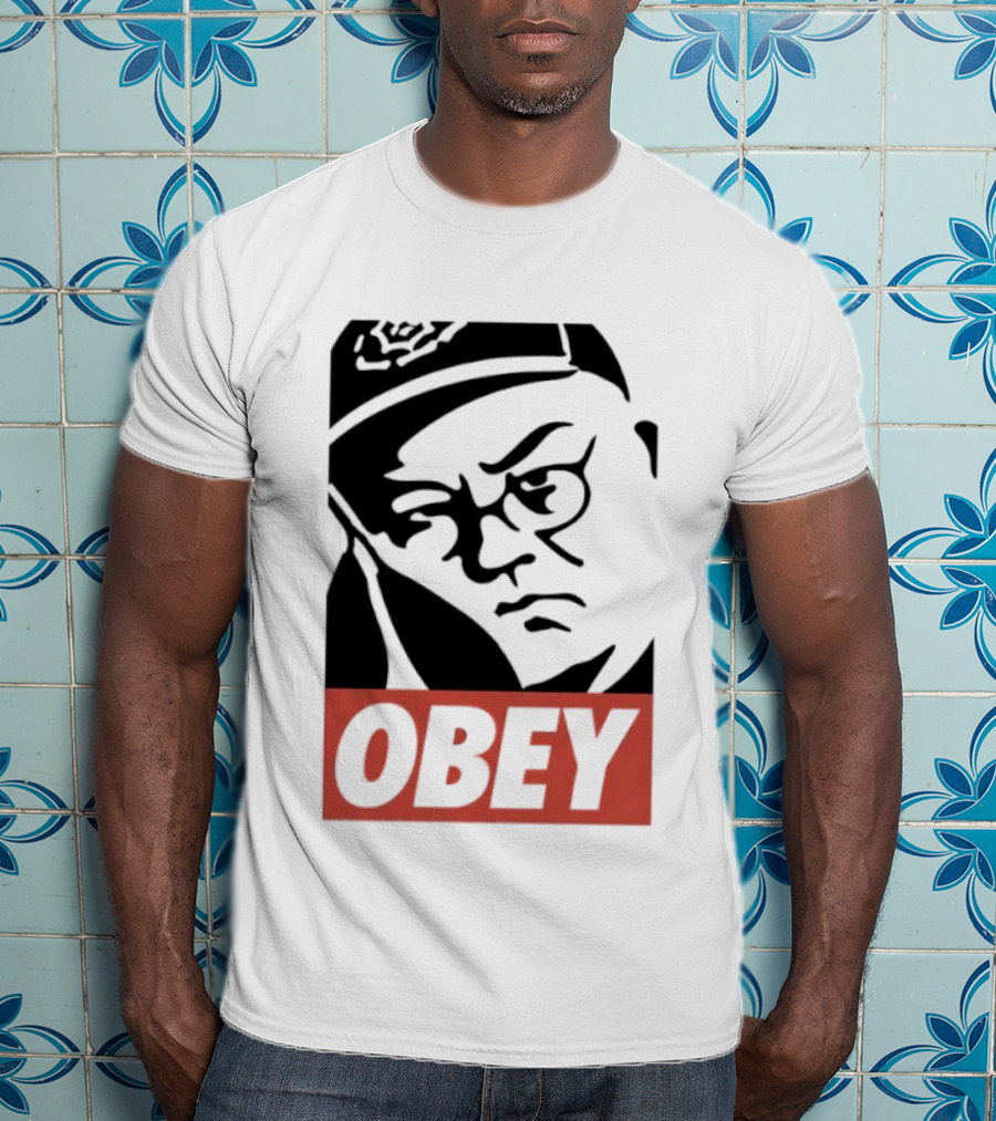Obey Giant Face Shepard Fairey Street T-Shirt