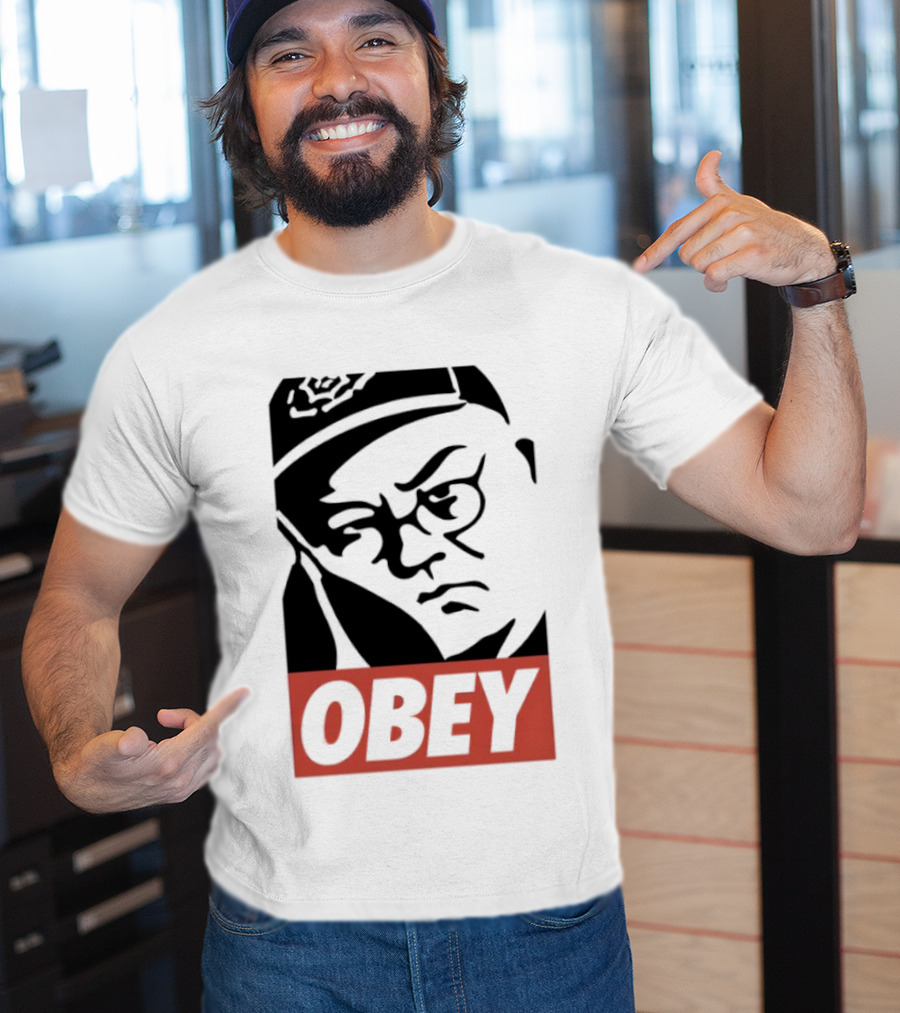 Obey Giant Face Shepard Fairey Street T-Shirt