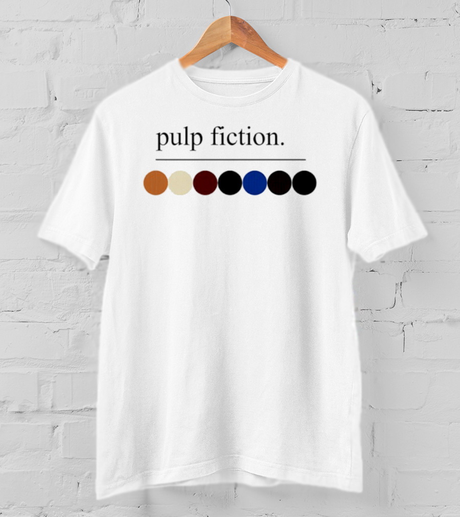 Pulp Fiction Colored Circles T-Shirt