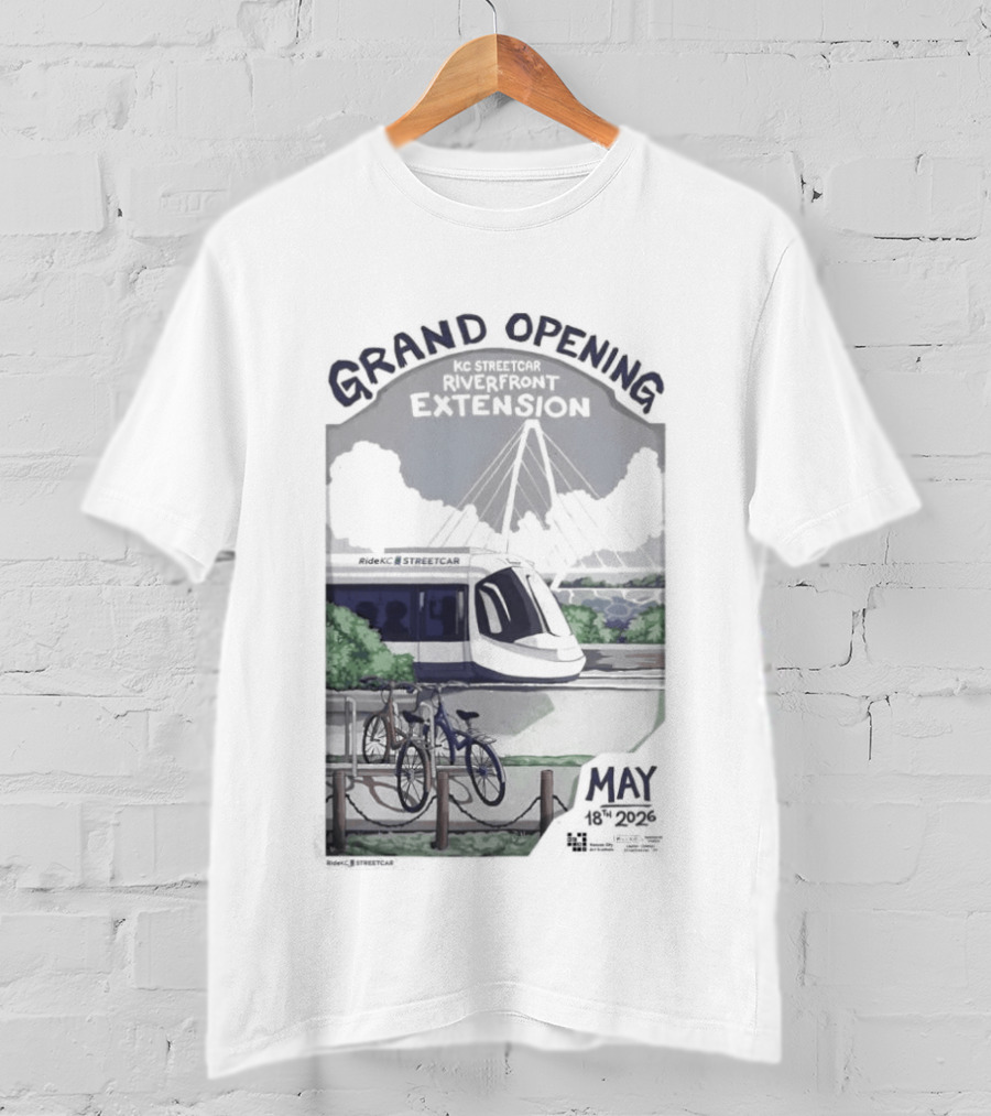 Grand Opening Ceremony Kansas City Institute Riverfront Extension May 18 2026 T-Shirt