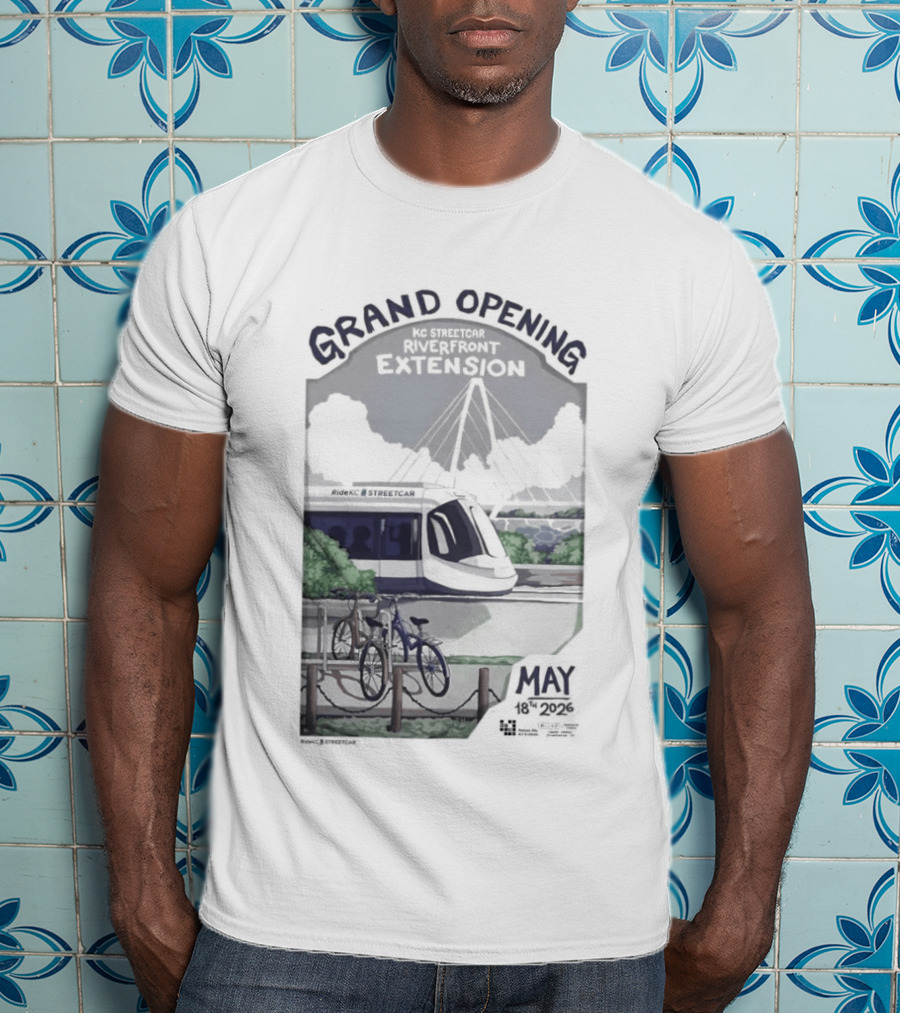 Grand Opening Ceremony Kansas City Institute Riverfront Extension May 18 2026 T-Shirt