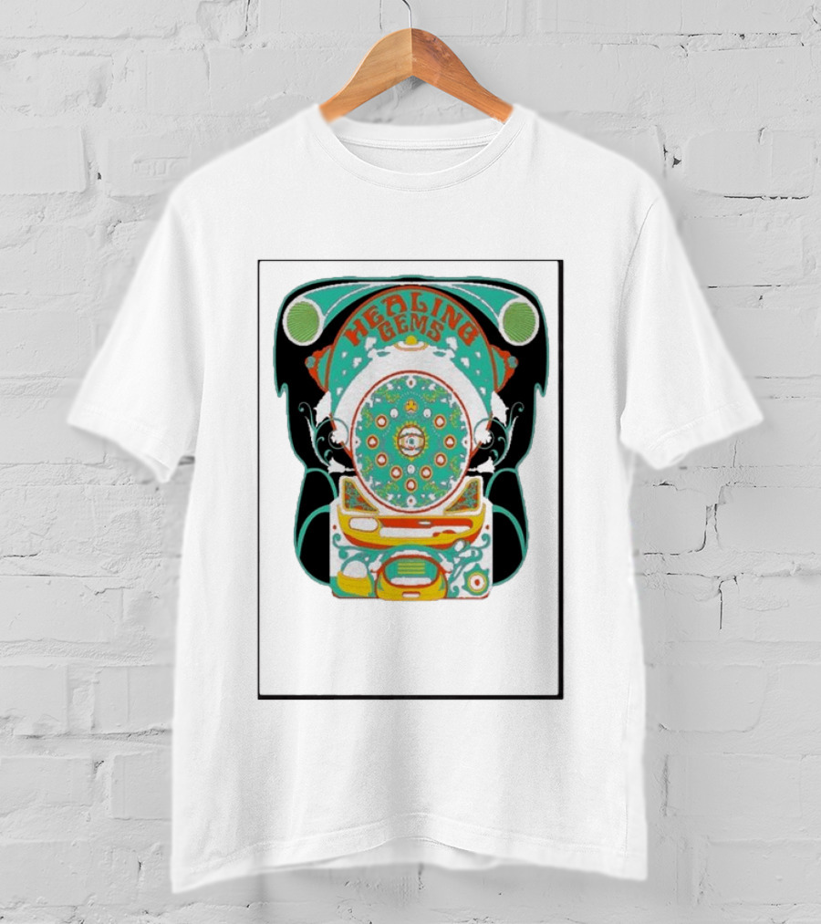 Healing Gems Fall Tour 2026 Psychedelic T-Shirt