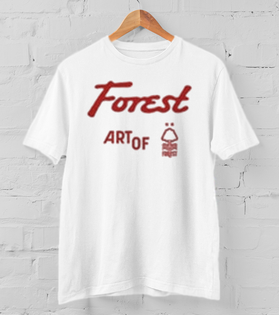 Forest Art Of Nottingham NFFC White Motel T-Shirt