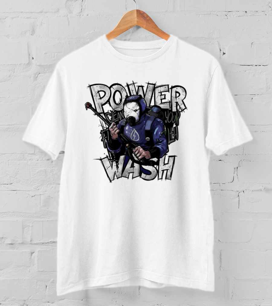 PowerWash Simulator Clean Your Fith T-Shirt