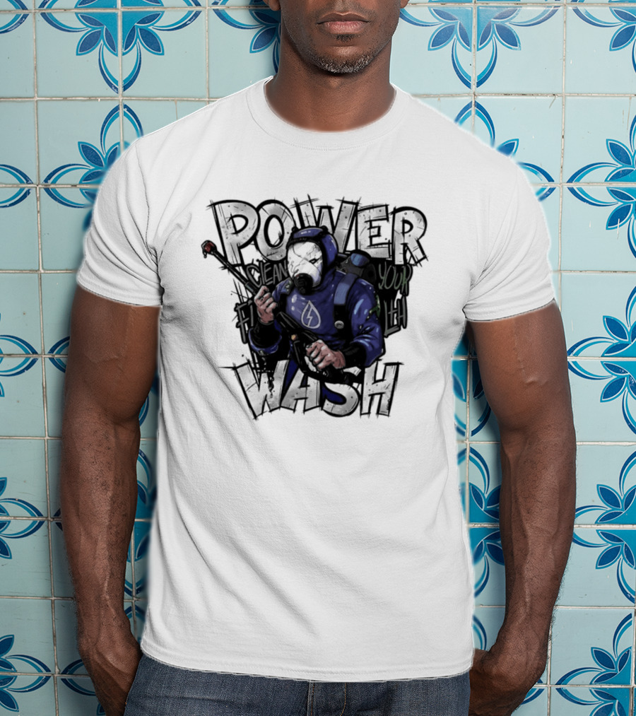 PowerWash Simulator Clean Your Fith T-Shirt