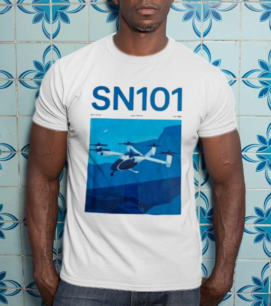SN101 Joby Aviation First Flight Electric Air Taxi Innovation T-Shirt