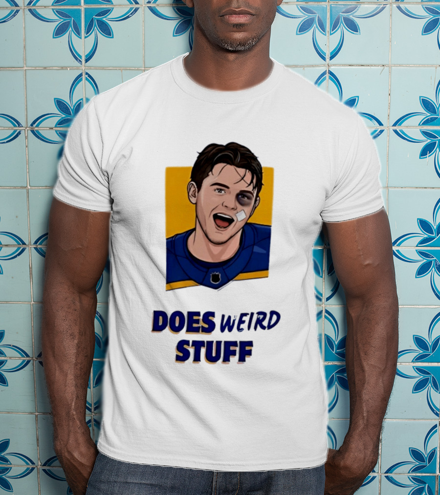 Buffalo Sabres Zach Benson Does Weird Stuff T-Shirt