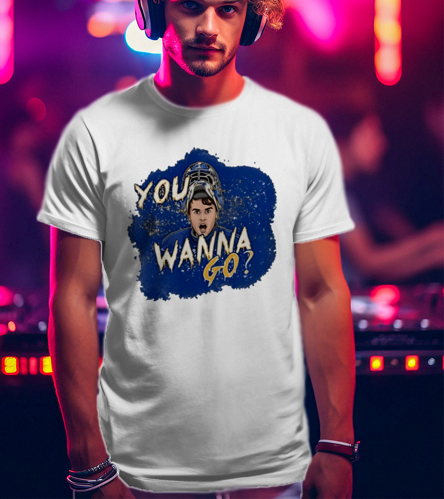 Zach Benson You Wanna Go Buffalo Sabres Hockey T-Shirt