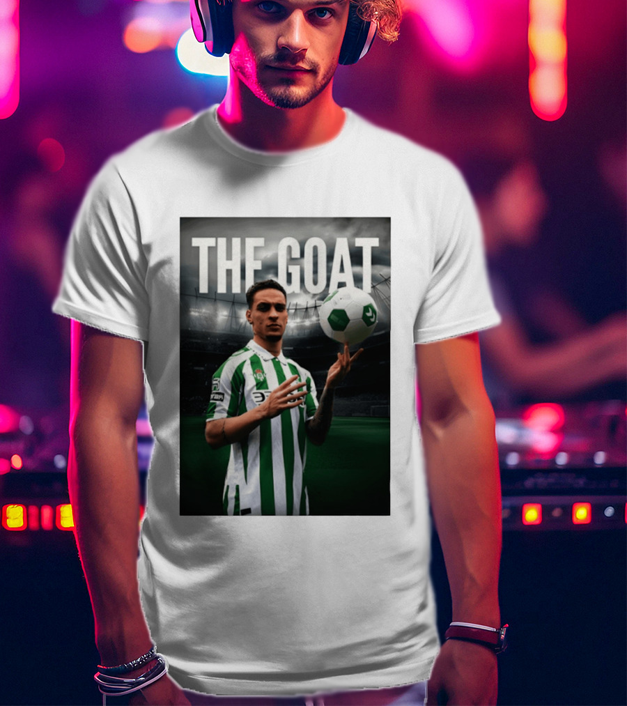 Antony Real Betis FC The Goat Soccer 2026 T-Shirt