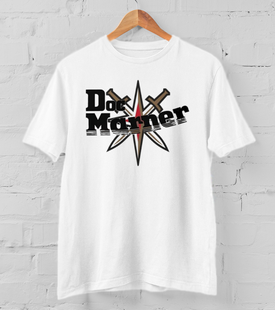 Doc Marner Vegas Golden Knights Hockey Sword T-Shirt