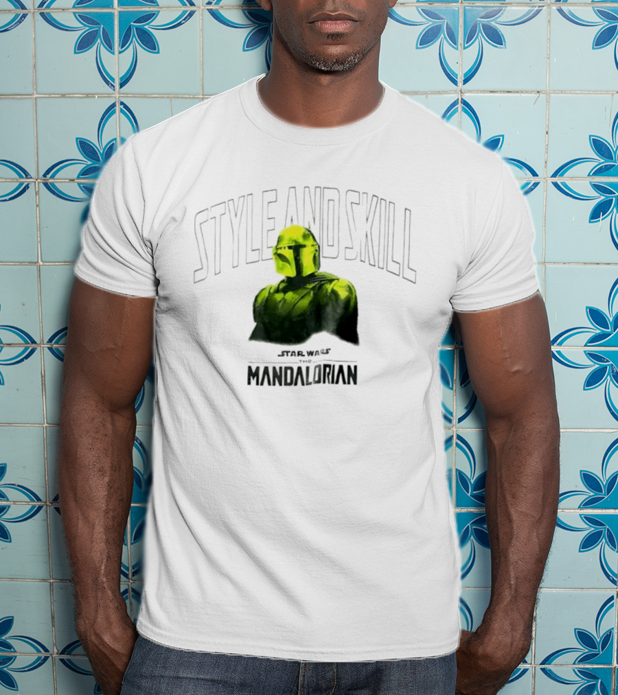 Star Wars The Mandalorian Style And Skill T-Shirt