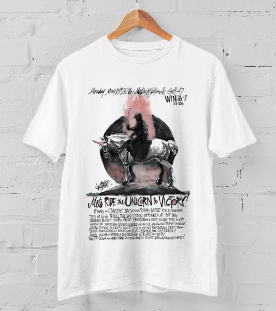 Mets Ride The Unicorn To Victory T-Shirt