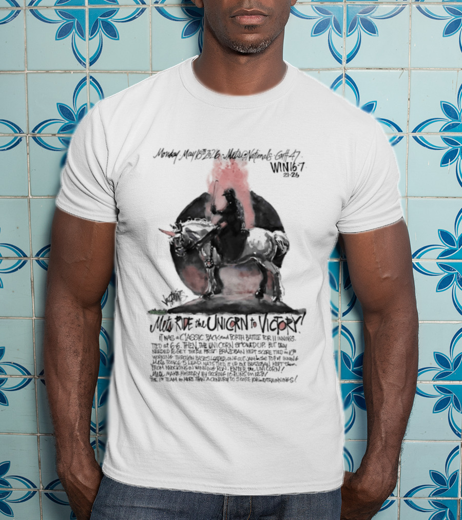 Mets Ride The Unicorn To Victory T-Shirt