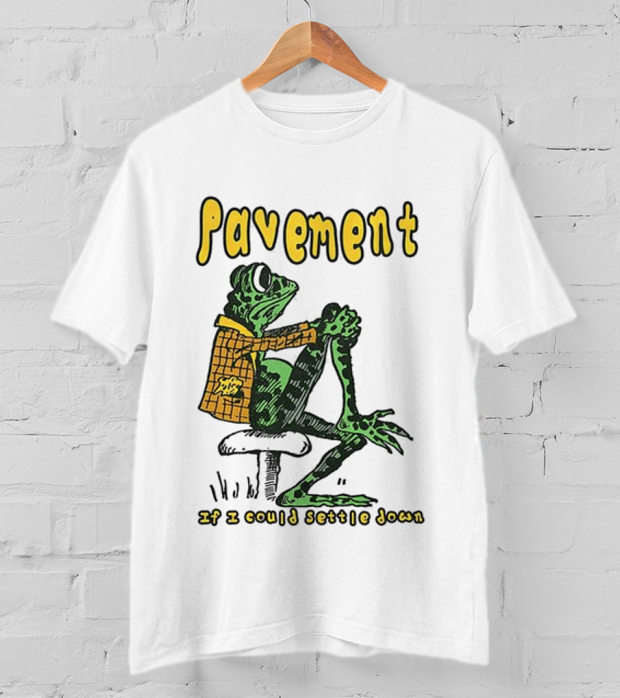 Pavement If I Could Settle Down Frog T-Shirt