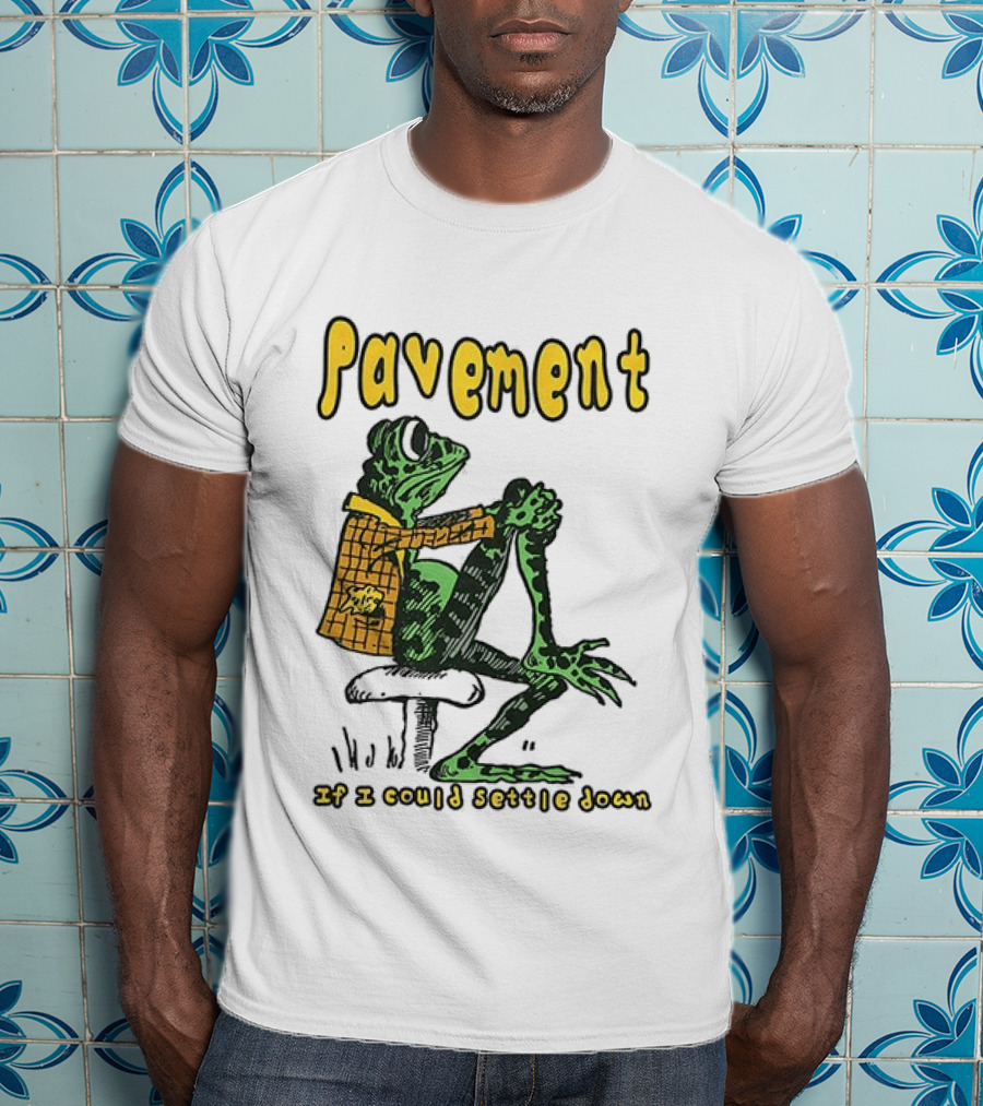 Pavement If I Could Settle Down Frog T-Shirt