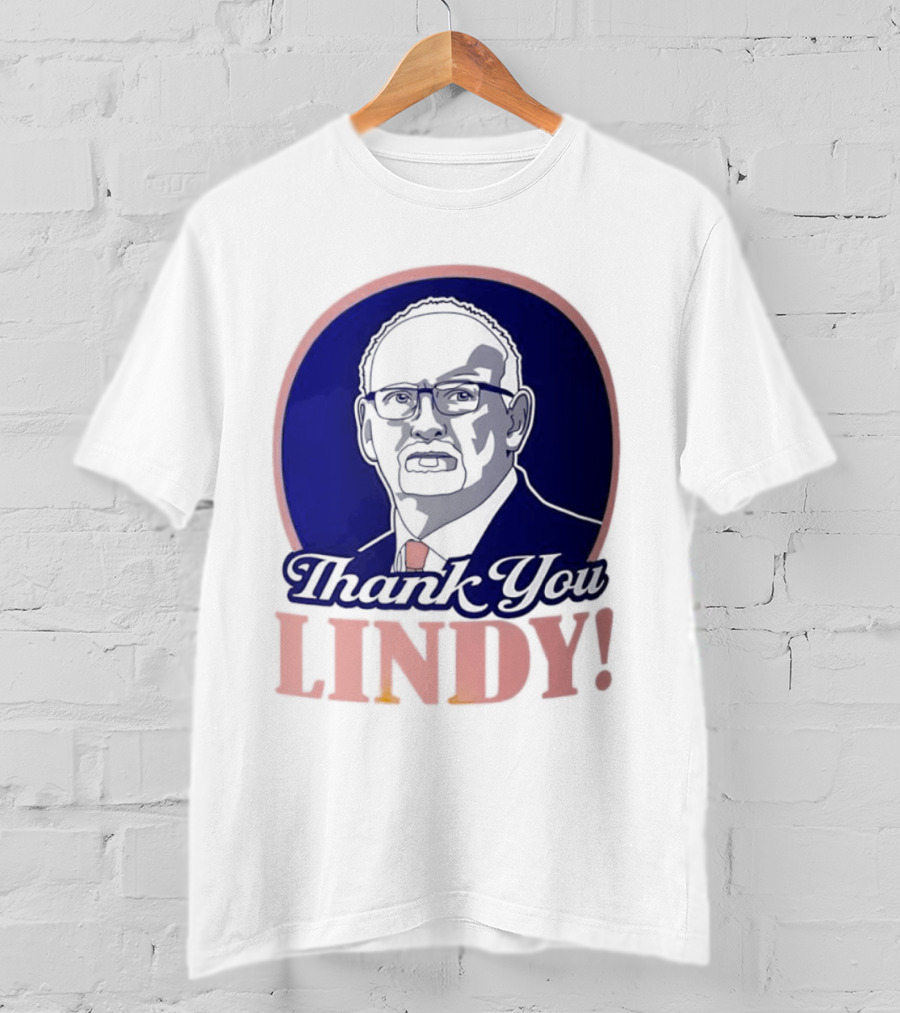 Thank You Lindy Ruff New Jersey Devils NHL Coach Appreciation T-Shirt