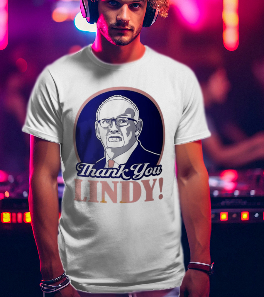 Thank You Lindy Ruff New Jersey Devils NHL Coach Appreciation T-Shirt