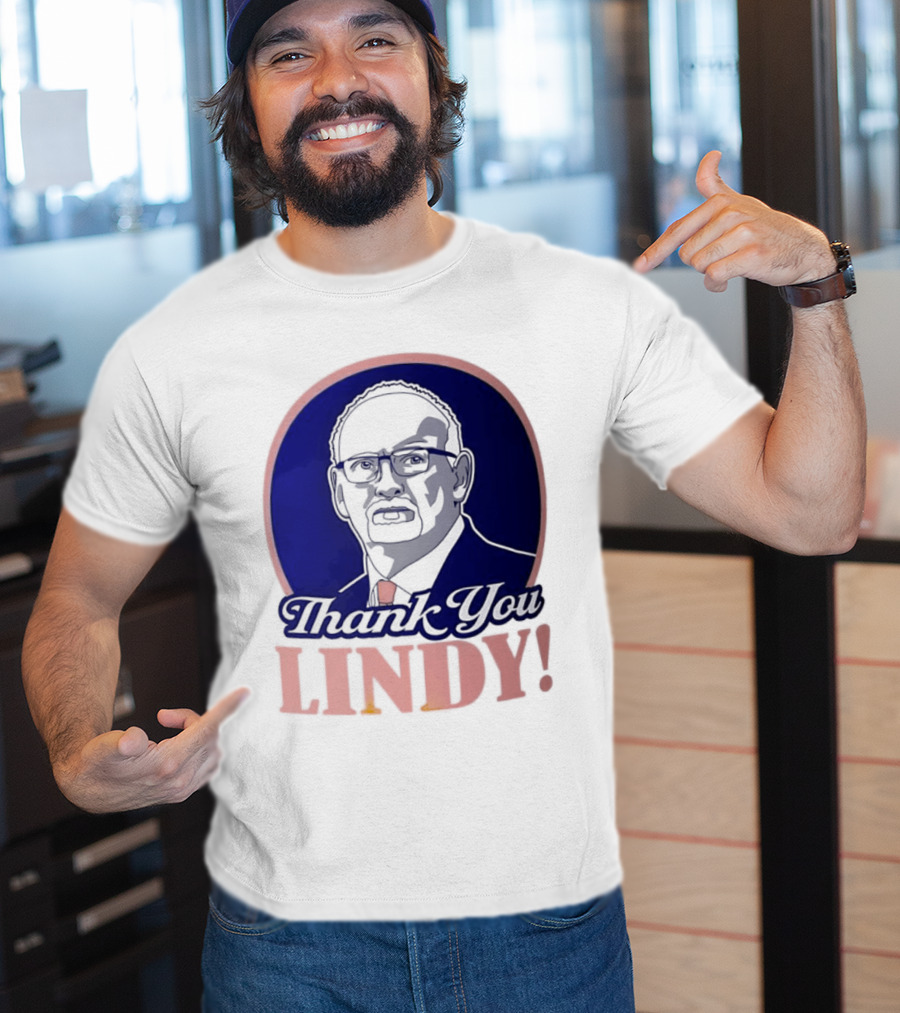 Thank You Lindy Ruff New Jersey Devils NHL Coach Appreciation T-Shirt