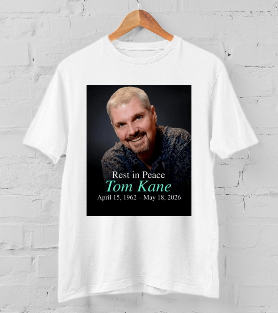 Rest In Peace Tom Kane April 15 1962 May 18 2026 American Voice Actor T-Shirt