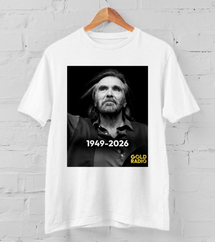 Dr Hook Singer Dennis Locorriere 1949 2026 Gold Radio T-Shirt