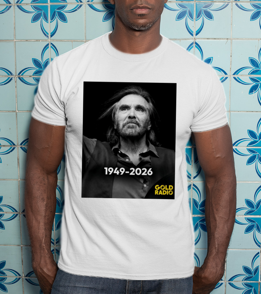 Dr Hook Singer Dennis Locorriere 1949 2026 Gold Radio T-Shirt