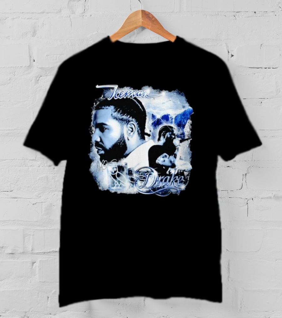 Drake Iceman 2026 Big Face Bootleg T-Shirt