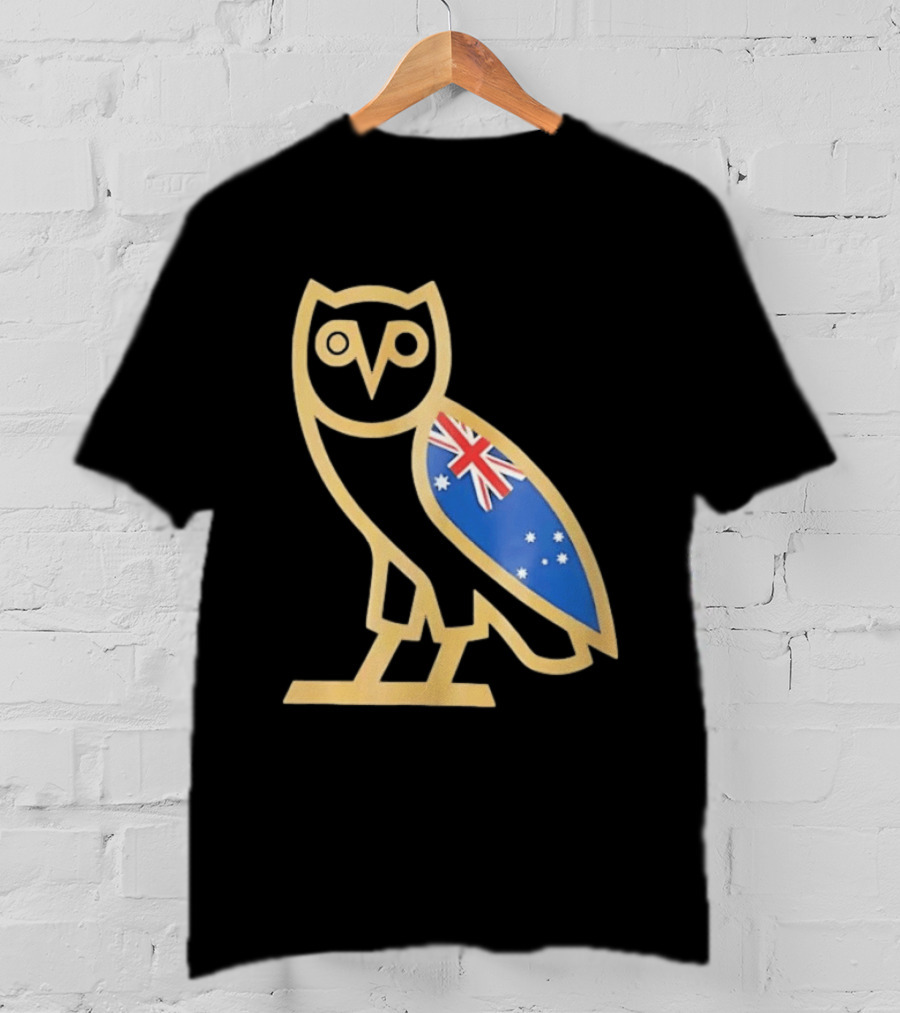 OVO Owl With Australia Flag T-Shirt