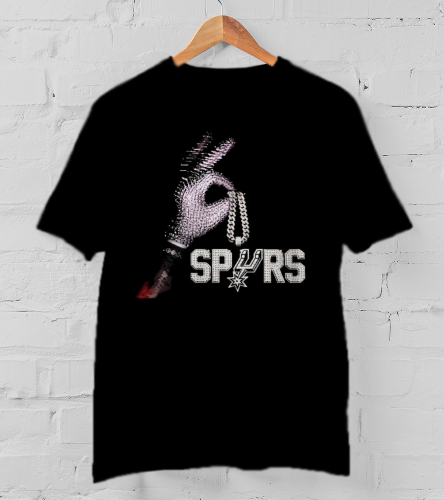 Drake Iceman Spurs Diamond Hand San Antonio Spurs T-Shirt