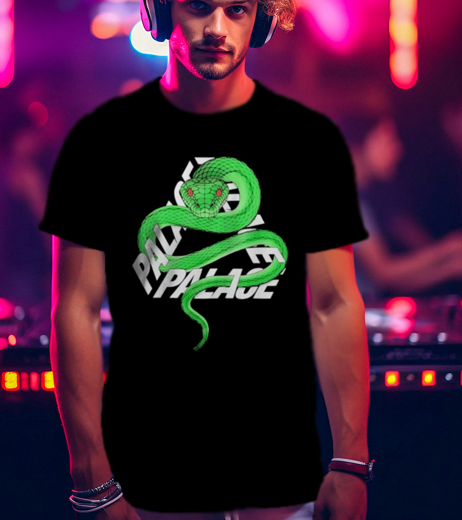 Palace Tri Ferg Green Snake T-Shirt