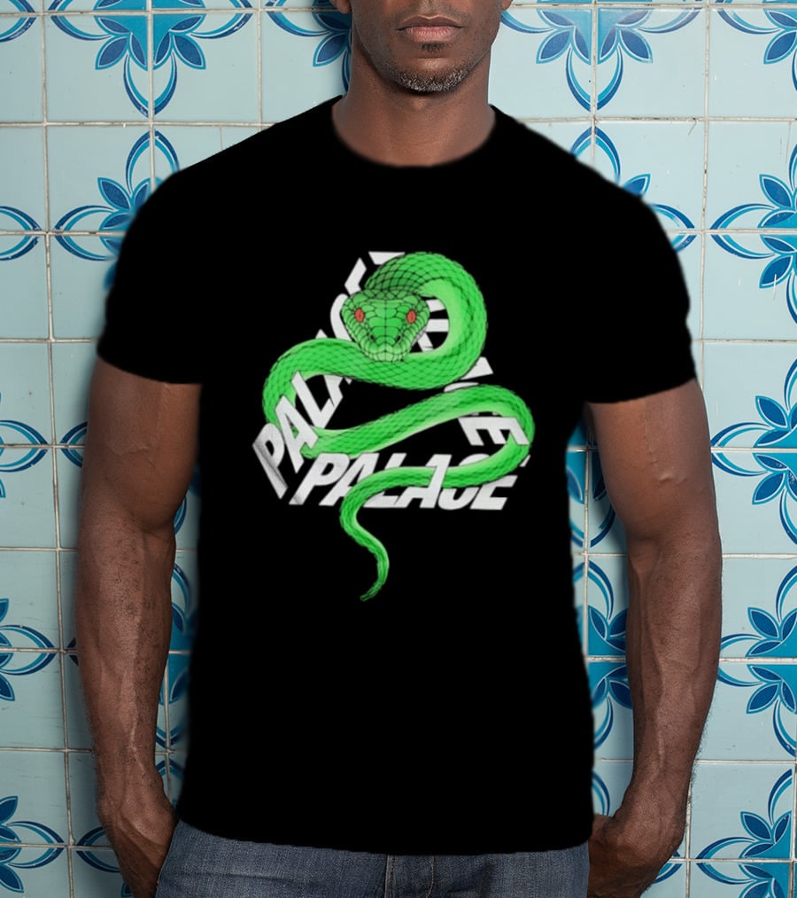 Palace Tri Ferg Green Snake T-Shirt
