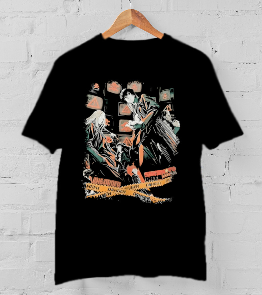 Sakamoto Days The Order Danger Anime Warning Signs T-Shirt