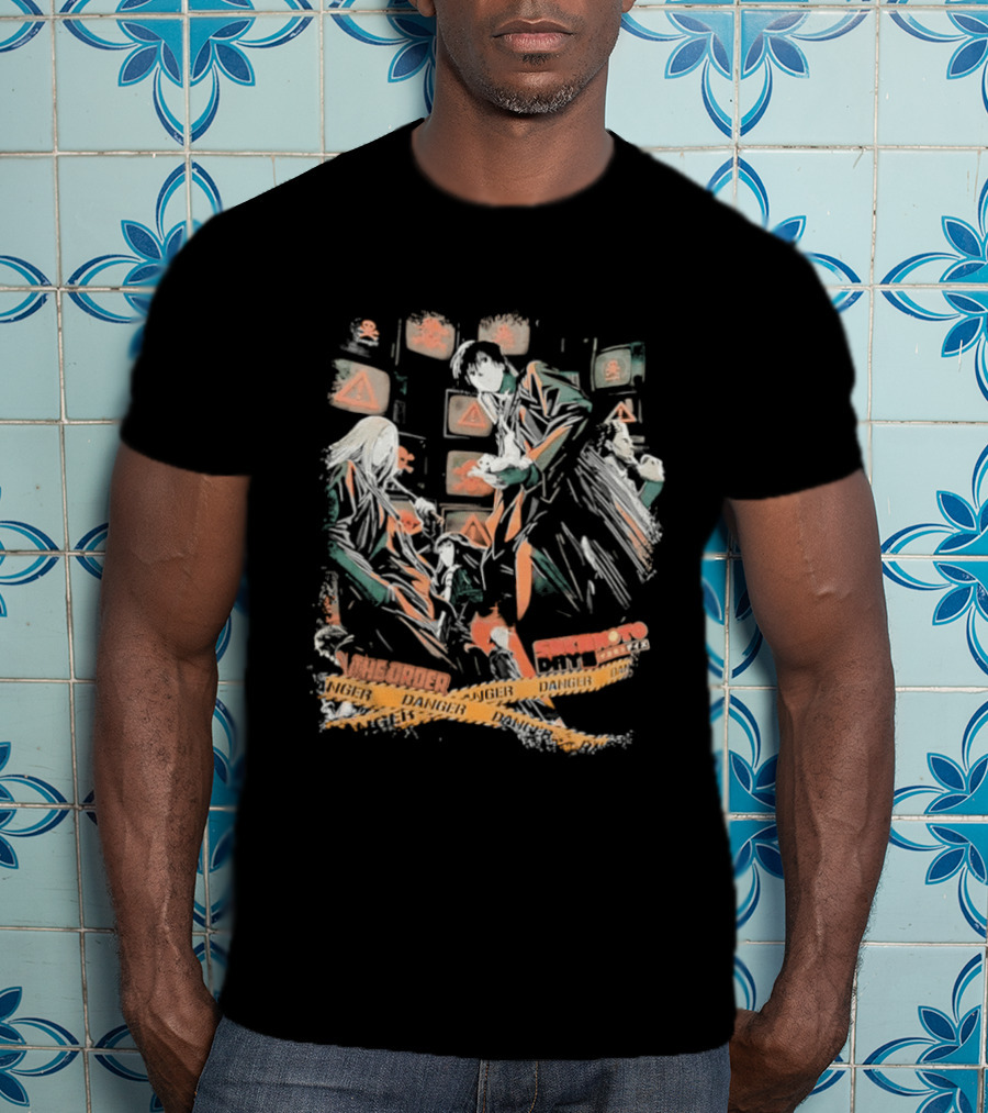 Sakamoto Days The Order Danger Anime Warning Signs T-Shirt