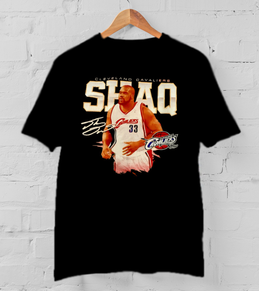 Cleveland Cavaliers Shaq 33 Shaquille O'Neal Basketball Cavaliers T-Shirt