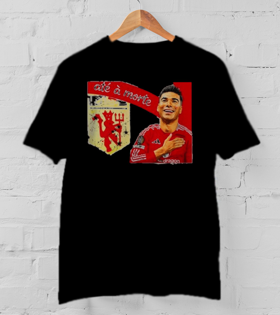 Manchester United Até à Morte Casemiro T-Shirt