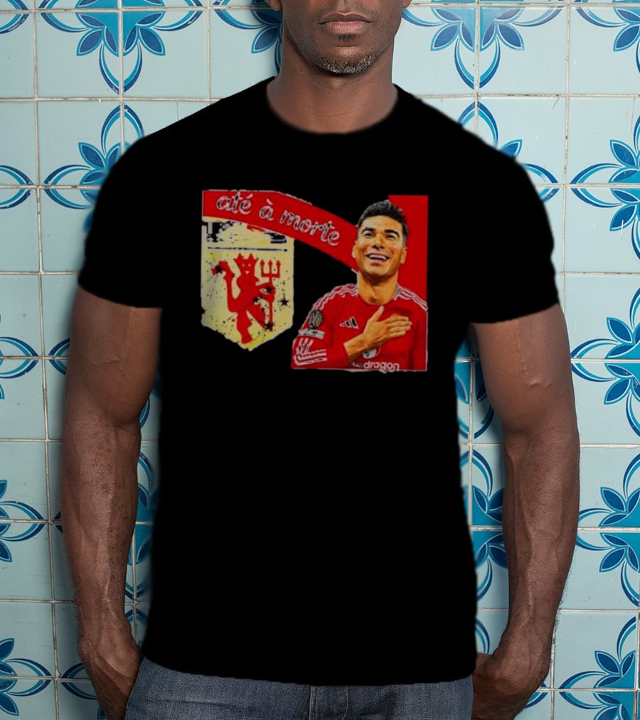 Manchester United Até à Morte Casemiro T-Shirt