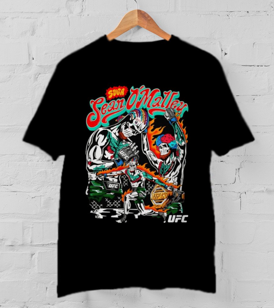 Suga Sean O'Malley UFC Warren Lotas Collaboration T-Shirt
