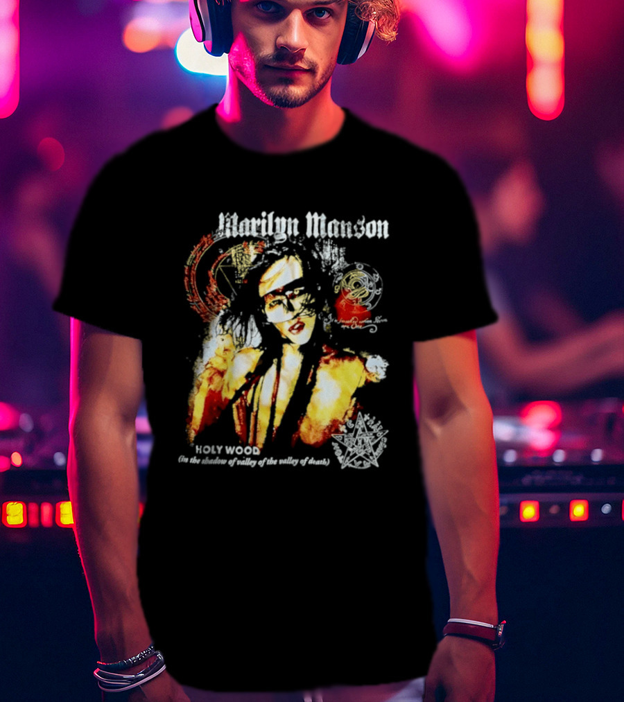 Marilyn Manson Holy Wood The Valley Of Death Album T-Shirt