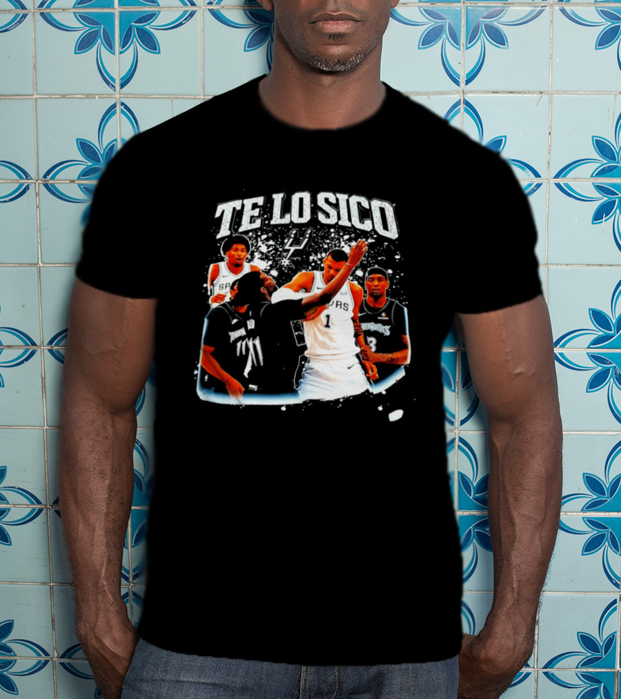 San Antonio Spurs Te Lo Sico Basketball Victor Wembanyama Naz Reid T-Shirt