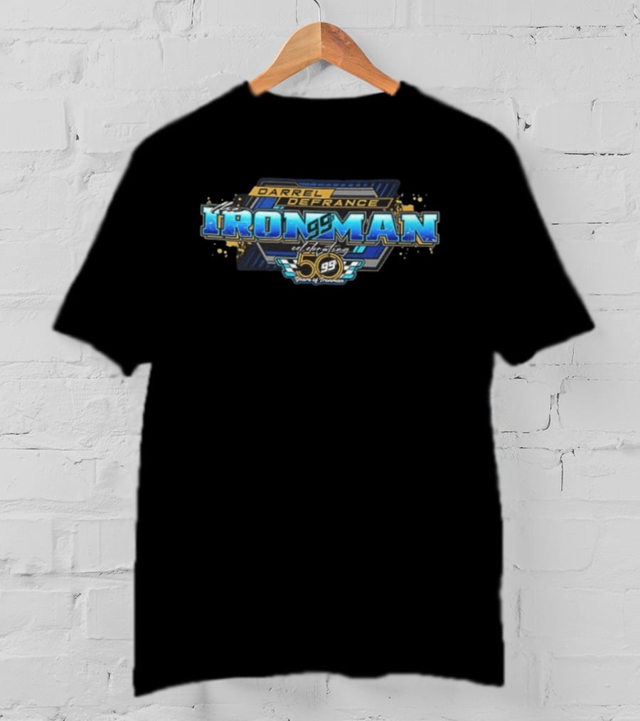 Darrel Defrance Ironman 99 Celebrating 50 Years Of Trouman T-Shirt