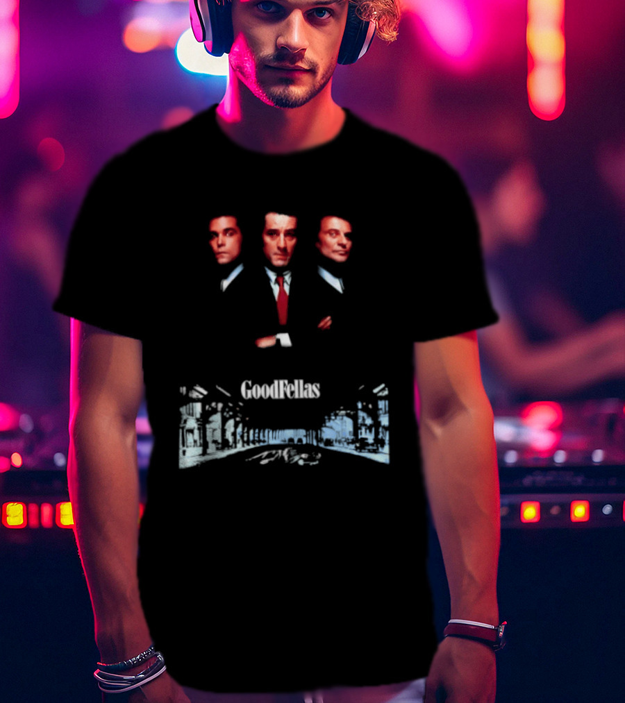 Goodfellas 1990 Movie Gangster Classic Iconic Characters T-Shirt