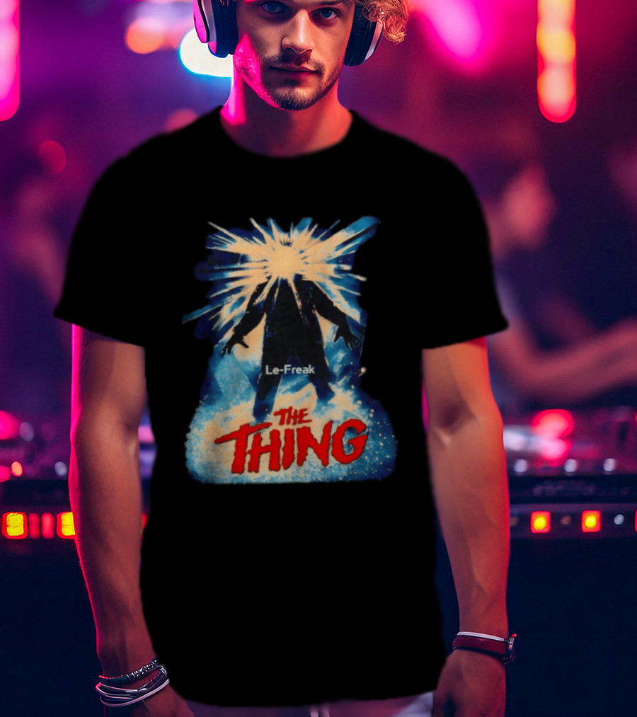 John Carpenter's The Thing Movie Le Freak Burst T-Shirt
