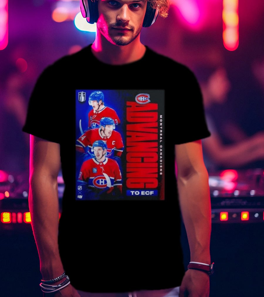 Montreal Canadiens Advancing To ECF 2026 T-Shirt