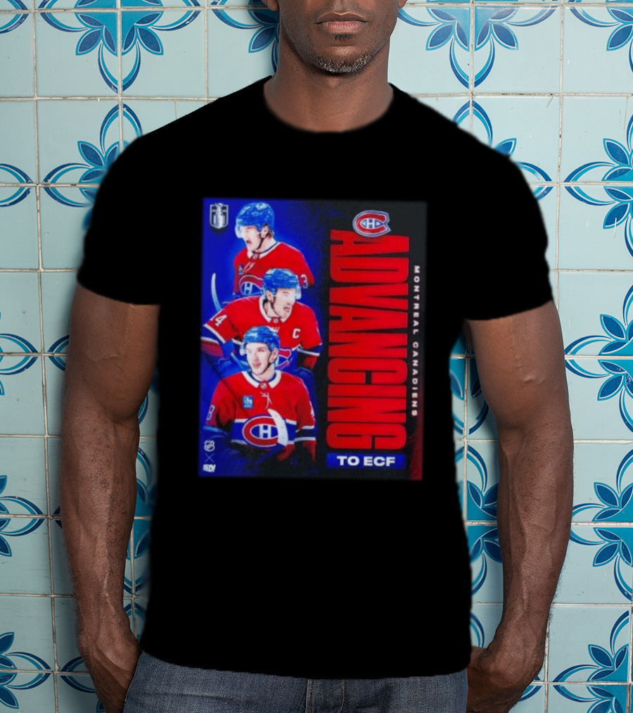 Montreal Canadiens Advancing To ECF 2026 T-Shirt